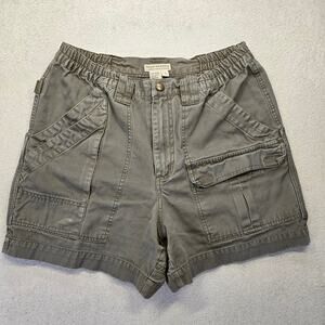 Vintage Royal Robbins Shorts Womens 6 High Waisted 5" Inseam Washed Canvas